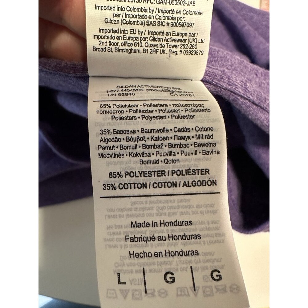 Starbucks Coffee Pride June Purple woman’s Large V-Neck T-Shirt Rainbow Logo - Picture 6 of 7